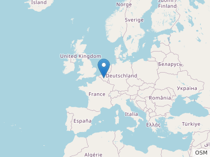 Locations where Craspedodon fossils were found.