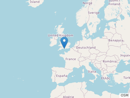 Locations where Eotyrannus fossils were found.